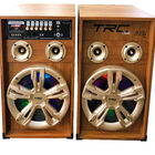 Conjunto 2 Caixas Amplificadas Trc Com Mp3. Fm. Bluetooth. 30