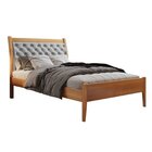 Conjunto 2 Cama Solteiro Vivare Amêndoa Mel/cinza Claro