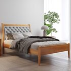 Conjunto 2 Cama Solteiro Vivare Amêndoa Mel/cinza Claro