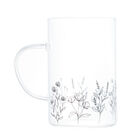 Conjunto 2 Canecas De Vidro Borossilicato Resistente A Calor