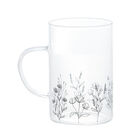 Conjunto 2 Canecas De Vidro Borossilicato Resistente A Calor