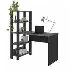 Conjunto 2 Escrivaninhas Com Estante Match 4 Prateleiras 120c