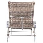 Conjunto 2 Espreguiçadeira Em Aluminio Catar E Mesa De Centro