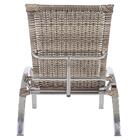 Conjunto 2 Espreguiçadeira Em Aluminio Ipanema E Mesa De Cent