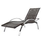 Conjunto 2 Espreguiçadeira Em Aluminio Ipanema E Mesa De Cent