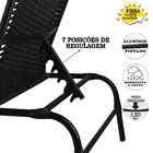 Conjunto 2 Espreguiçadeiras E Mesa De Centro Havaí Alumínio P