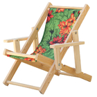 Conjunto 2 Espreguiçadeiras Preguiçosa Dobrável Madeira Maciç