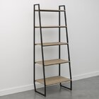 Conjunto 2 Estantes Altas 5 Prateleiras Estilo Industrial Con