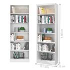 Conjunto 2 Estantes Livreiro Birmingham Branco