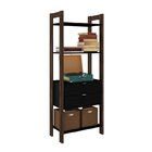 Conjunto 2 Estantes Para Livros Az Biblioteca 2 Gavetas Premi