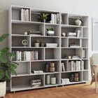 Conjunto 2 Estantes Para Livros Euforia Yescasa Branco