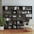 Conjunto 2 Estantes Para Livros Euforia Yescasa Preto