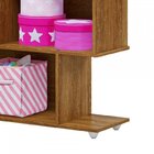 Conjunto 2 Estantes Verticais Com 5 Nichos 100% Mdf Ypê