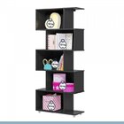 Conjunto 2 Estantes Verticais Com 5 Nichos Tigus Baby Preto