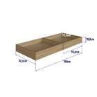 Conjunto 2 Gavetões Individuais Para Beliche Charlie Aveiro