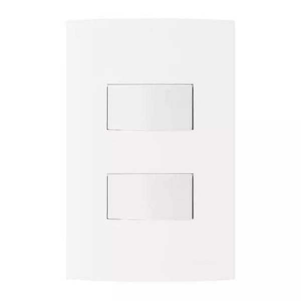 Conjunto 2 Int Simples Separados 10a-250v 4x2 Branco Infiniti