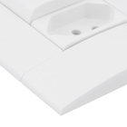 Conjunto 2 Interruptores Simples + Tomada 2P+T 10A 250V Lunare Schneider