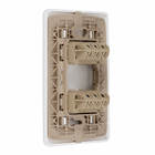 Conjunto 2 Interruptores Simples 10A 4x2 250V Branco Zeffia Legrand