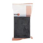 Conjunto 2 Interruptores Simples 4x2 com Suporte Preto Fosco Madrid Lexman