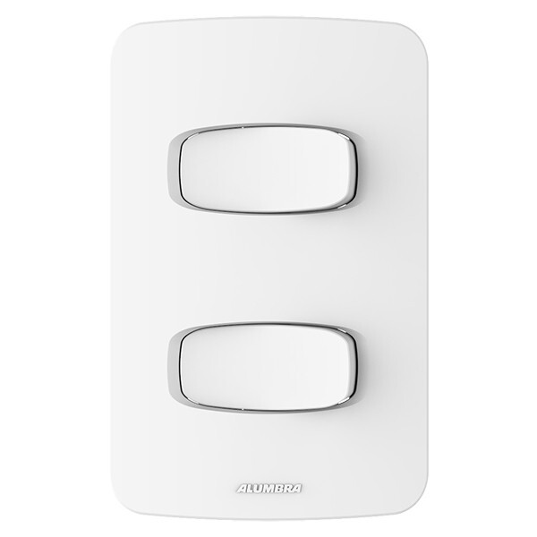 Conjunto 2 Interruptores Simples - Alumbra Gracia - 85324