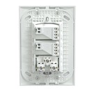 Conjunto 2 Interruptores Simples e Tomada 10A Branco Lunare UP Schneider