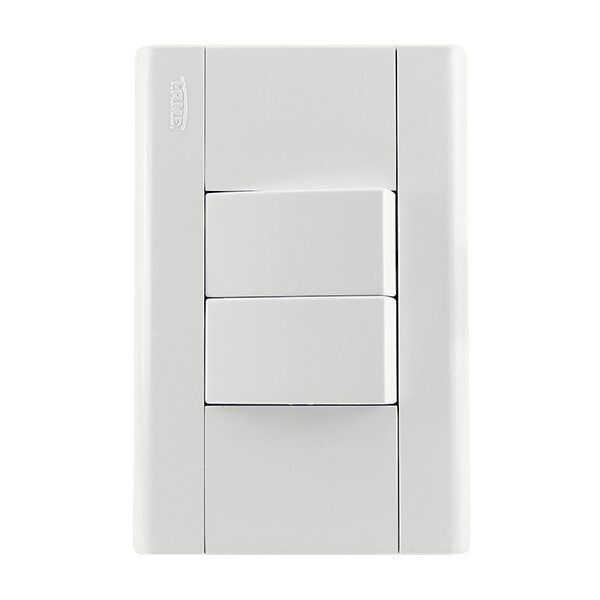 Conjunto 2 Interruptores Simples - Fame Modulare - 0448