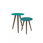 Conjunto 2 Mesas De Apoio Movelbento