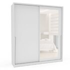 Conjunto 2 Mesas De Cabeceira E 1 Guarda Roupa 2 Portas De Co