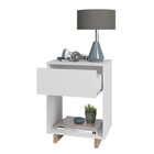 Conjunto 2 Mesas De Cabeceira Nomad  Appunto Branco