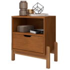 Conjunto 2 Mesas De Cabeceira Quarto para Cama Box Casal Mini