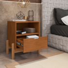 Conjunto 2 Mesas De Cabeceira Quarto para Cama Box Casal Mini