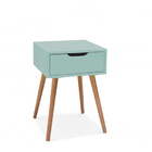 Conjunto 2 Mesas De Cabeceira Retrô Pés Palito Memphis Laquea