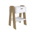 Conjunto 2 Mesas De Cabeceira Terni Com Gaveta, Prateleira Et