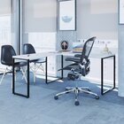 Conjunto 2 Mesas De Escritório Em L Estilo 1,50mx1, Kuadra 15