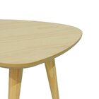 Conjunto 2 Mesas Laterais Faja Cinza/natural