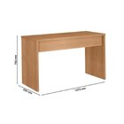 Conjunto 2 Mesas Para Escritório Gávea Office  Freijó