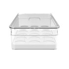 Conjunto 2 Organizadores De Geladeira Empilháveis Clear Ou