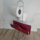 Conjunto 2 Papeleira De Chão Porta Papel Higiênico Papeleira