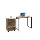Conjunto 2 Peças Com 1 Escrivaninha E 1 Gaveteiro Kuadra