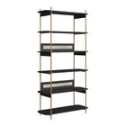 Conjunto 2 Peças Com Escrivaninha 2 Gavetas E Estante Palhinh