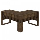 Conjunto 2 Peças Com Escrivaninha Em L Com Cadeira De Escritó