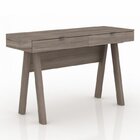 Conjunto 2 Peças Com Escrivaninha Me4128 120cm E Estante 2 Pr