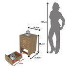 Conjunto 2 Peças Com Escrivaninha Mesa Escritório Me4185 E Ga