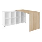 Conjunto 2 Peças Com Escrivaninha Nero Em L Com E Gaveteiro B