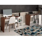 Conjunto 2 Peças Com Escrivaninhas Modernas Com E 2 Opções De