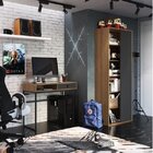 Conjunto 2 Peças Com Estante Livreiro E Escrivaninha 1 Gaveta