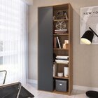 Conjunto 2 Peças Com Estante Livreiro E Escrivaninha 1 Gaveta