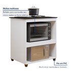 Conjunto 2 Peças Fruteira Com Nicho E Balcão 4 Bocas Vila Vel