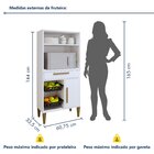 Conjunto 2 Peças Fruteira Com Nicho E Balcão 4 Bocas Vila Vel