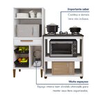 Conjunto 2 Peças Fruteira Com Nicho E Balcão 5 Bocas Vila Vel